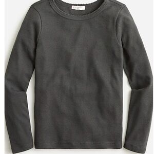 Crewcuts NWT Long Sleeve Pointelle T-shirt